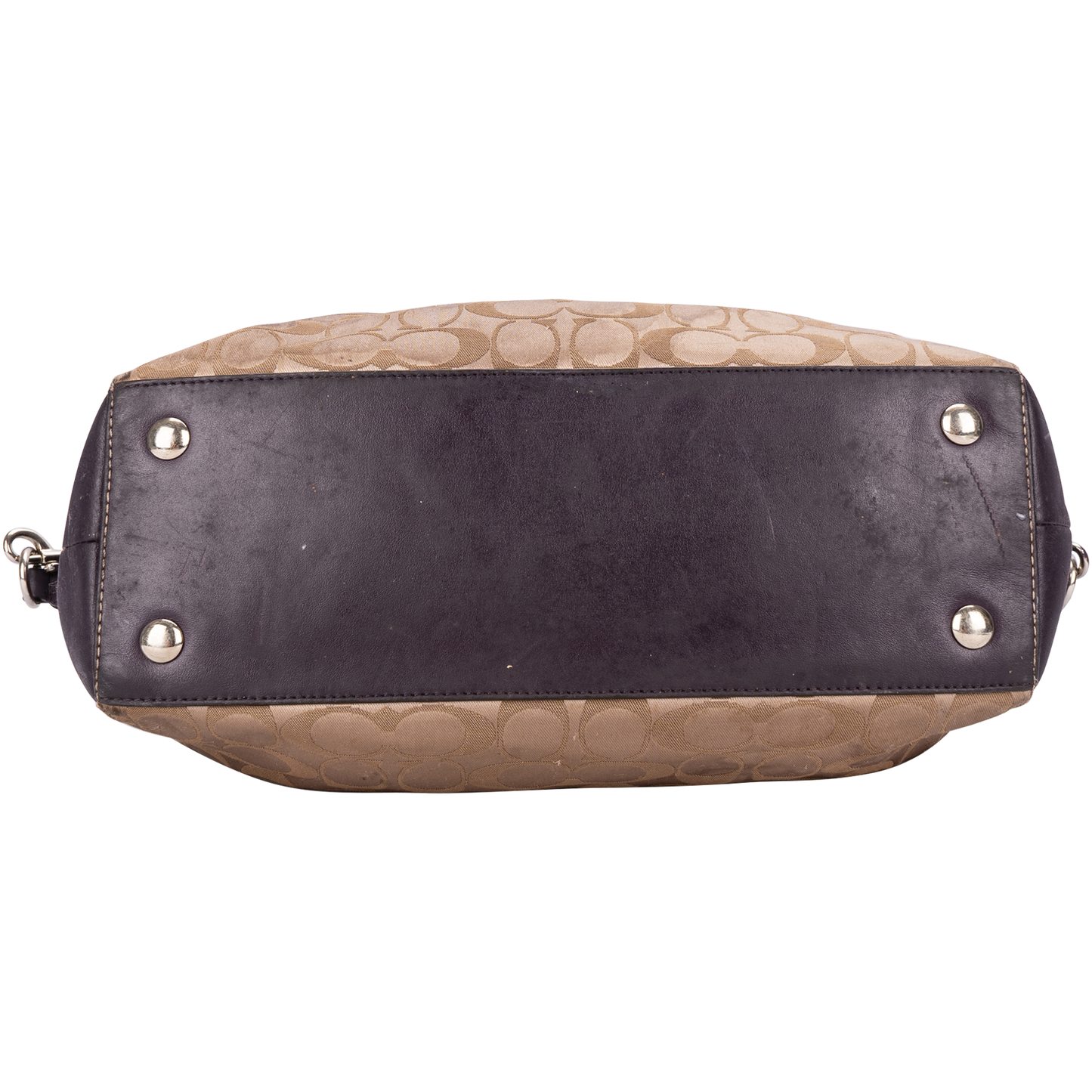 Coach Colette Signature Monogram Handbag