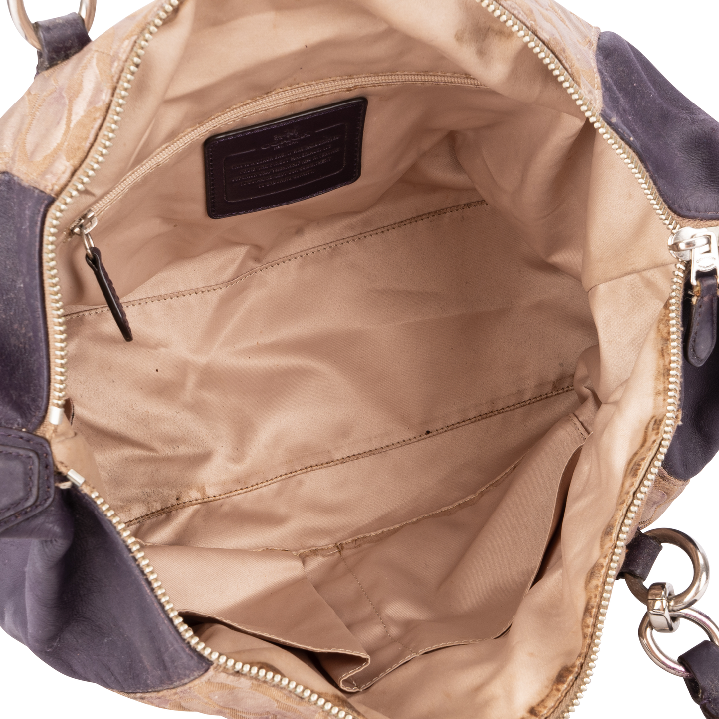 Coach Colette Signature Monogram Handbag