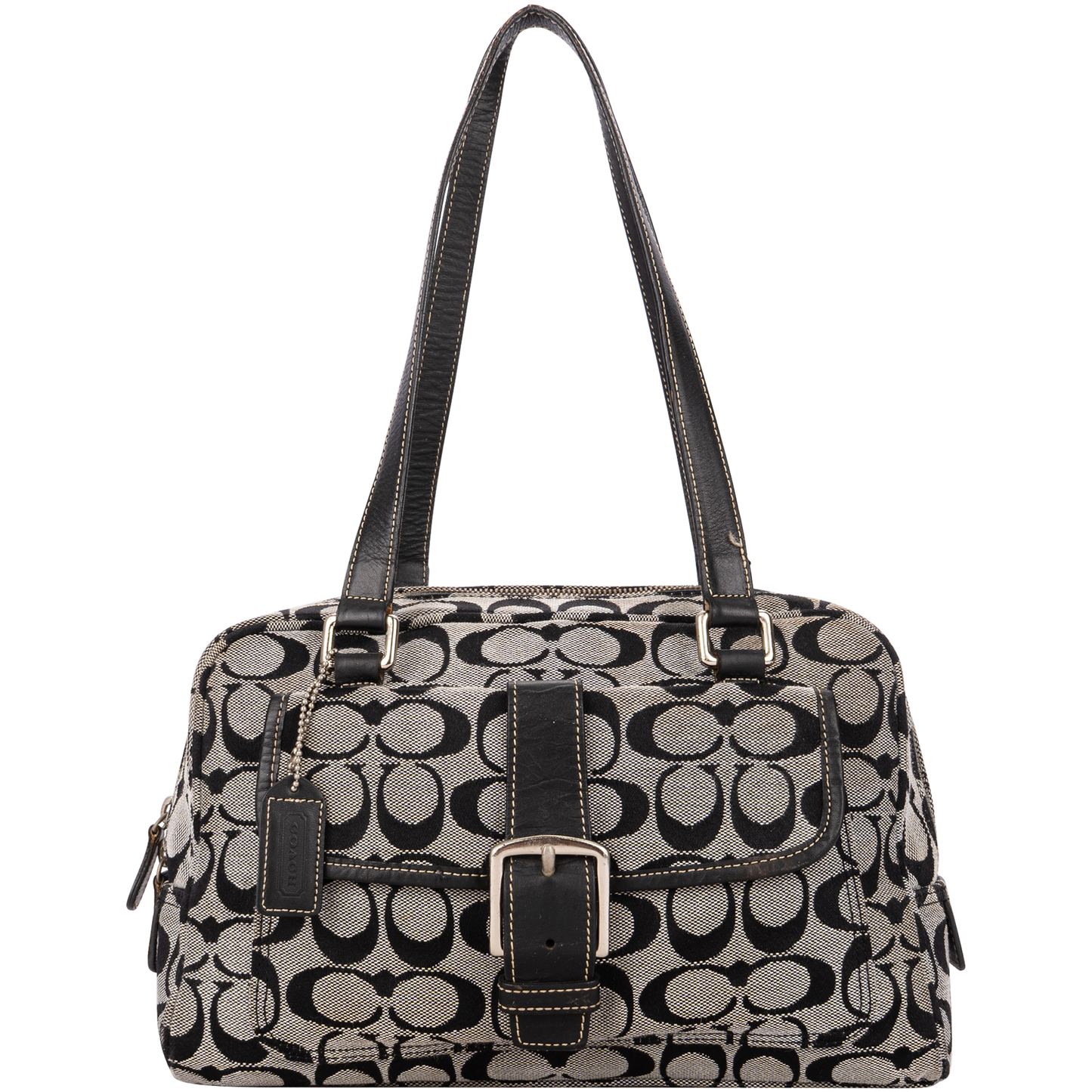 Coach Signature Monogram Shoulderbag