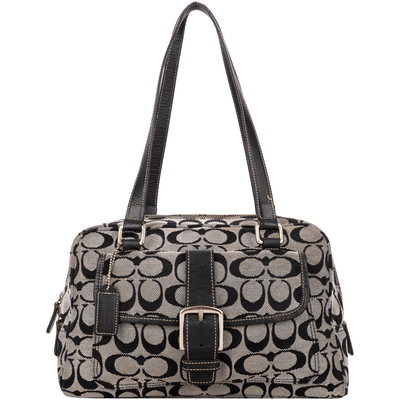 Coach Signature Monogram Shoulderbag