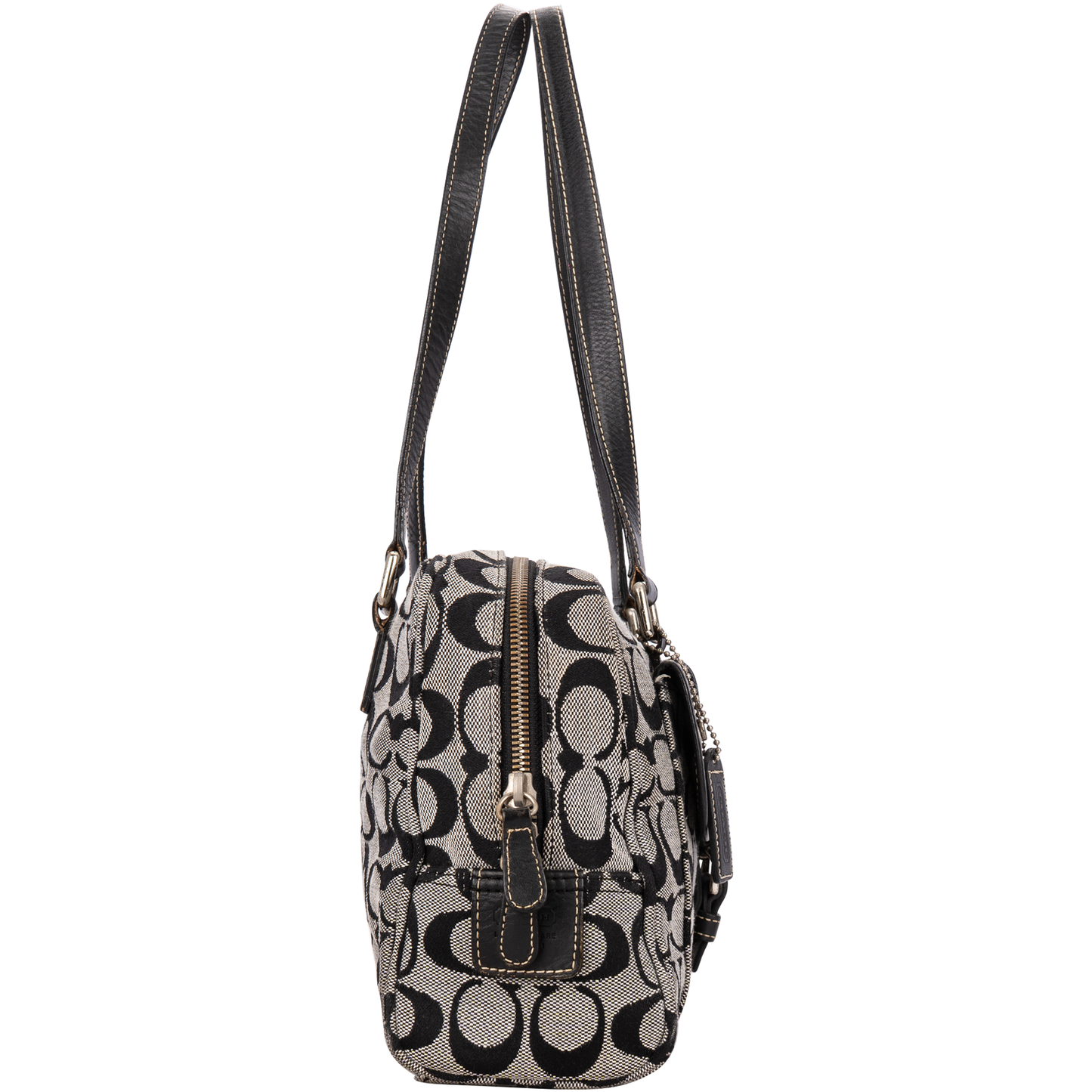Coach Signature Monogram Shoulderbag