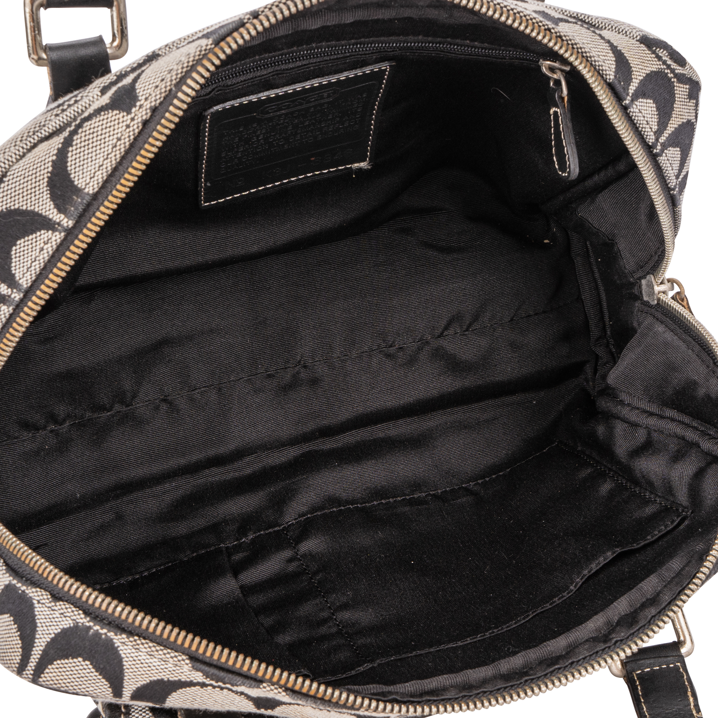 Coach Signature Monogram Shoulderbag