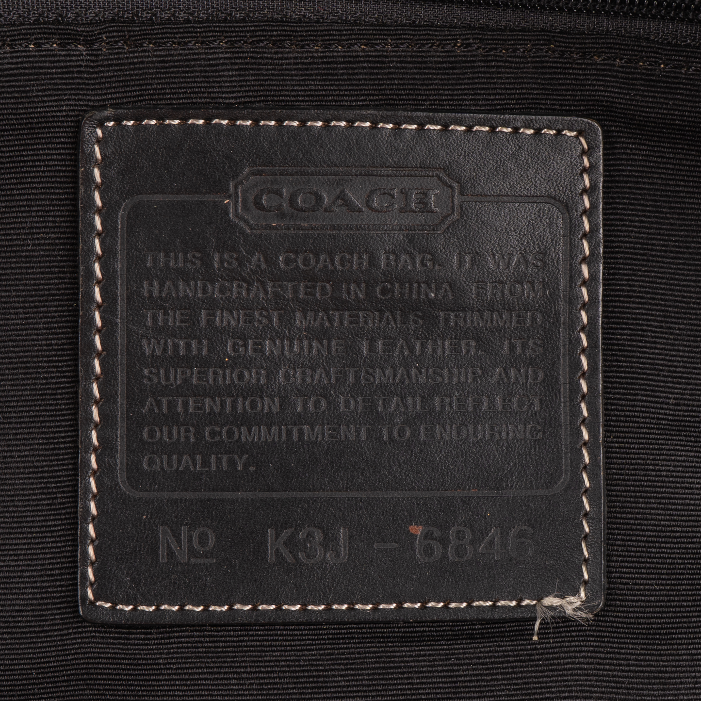 Coach Signature Monogram Shoulderbag
