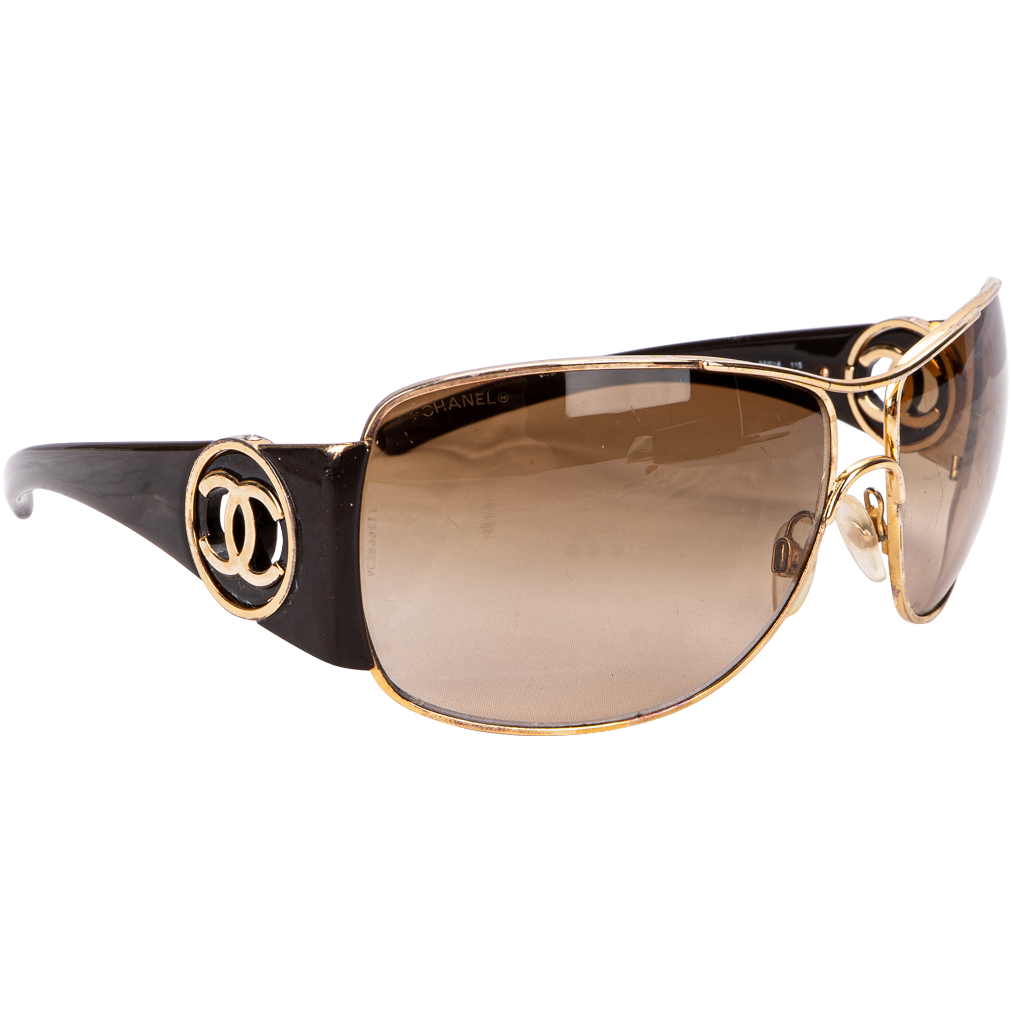 Chanel CC Logo 4143 Aviator Sunglasses
