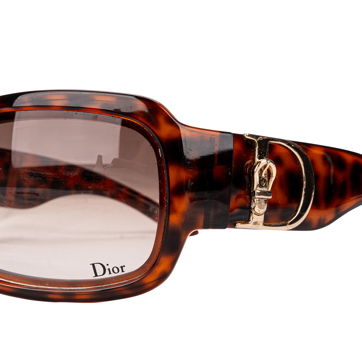Christian Dior Promenade 3 Shield Sunglasses Havana Brown