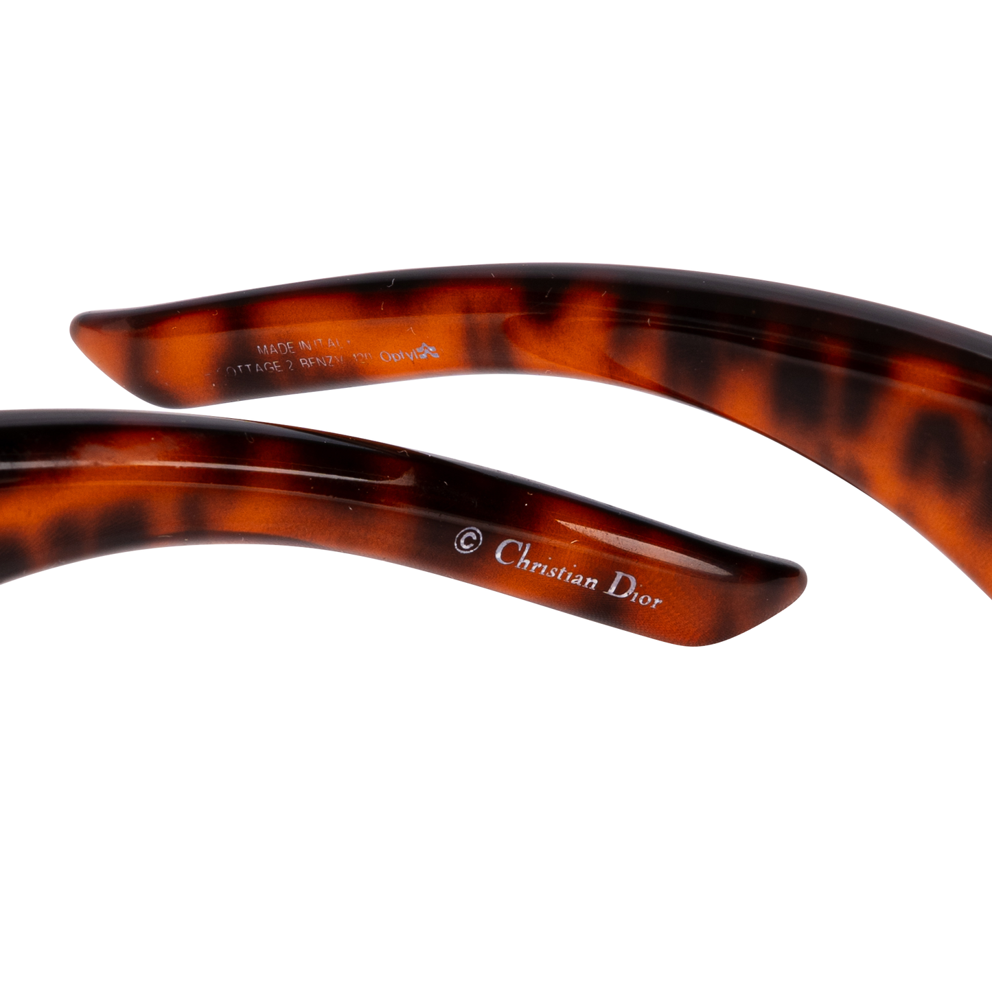 Christian Dior Promenade 3 Shield Sunglasses Havana Brown