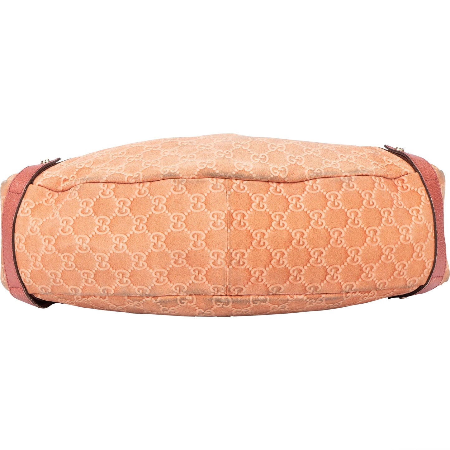 Gucci Suede Monogram Abbey 2006 Handbag