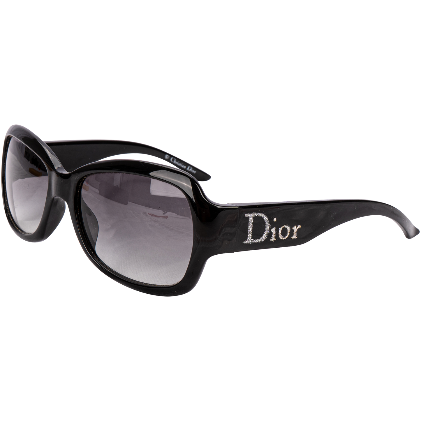 Christian Dior Logo Sunglasses Black