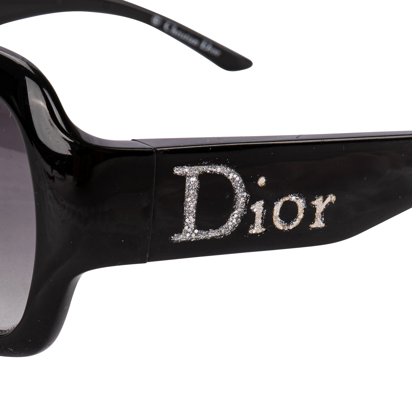 Christian Dior Logo Sunglasses Black