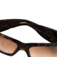 Christian Dior Diorrain 1 086DB Tortoise Sunglasses