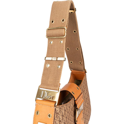 Christian Dior Trotter Monogram Street Chic Shoulder Bag