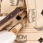 MCM Monogram Visetos Stark Side Studs Small Backpack