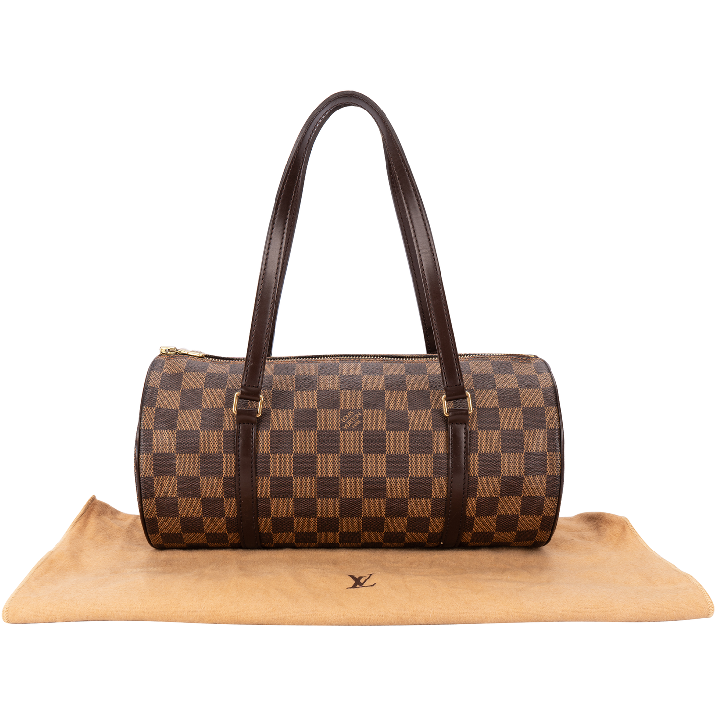 Louis Vuitton Monogram Damier Ebene Papillon Shoulder Bag