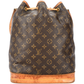 Louis Vuitton Monogram Canvas Sac Noé Grande Shoulder Bag