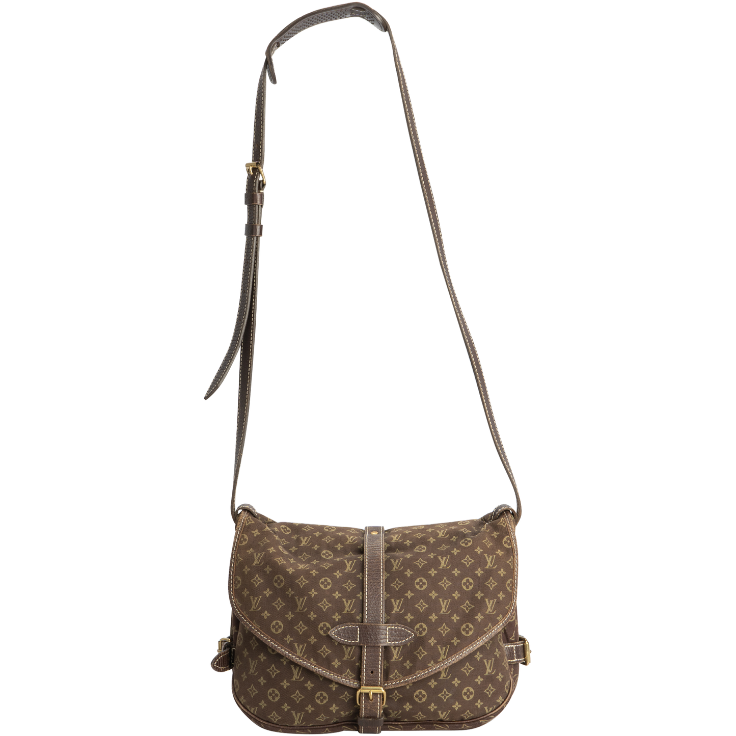 Louis Vuitton Denim Saumur Crossbody Bag