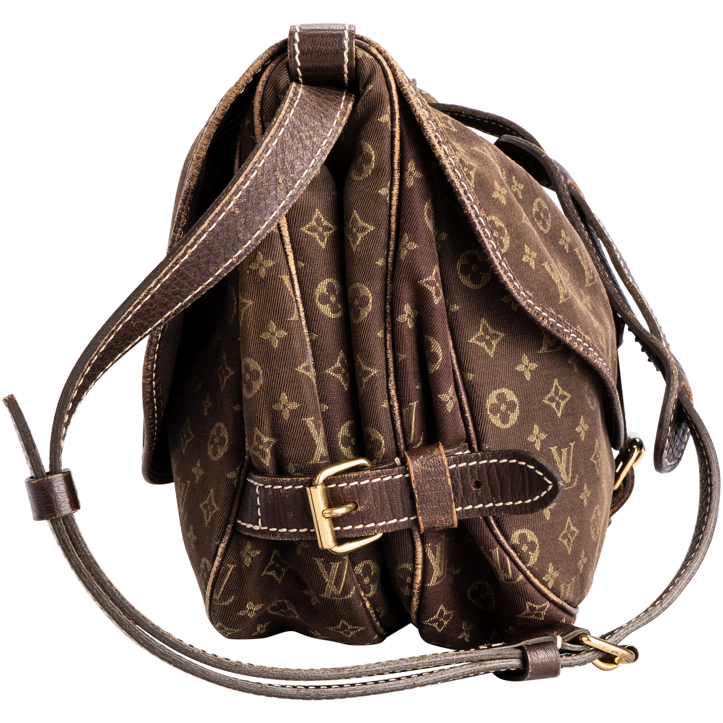 Louis Vuitton Denim Saumur Crossbody Bag