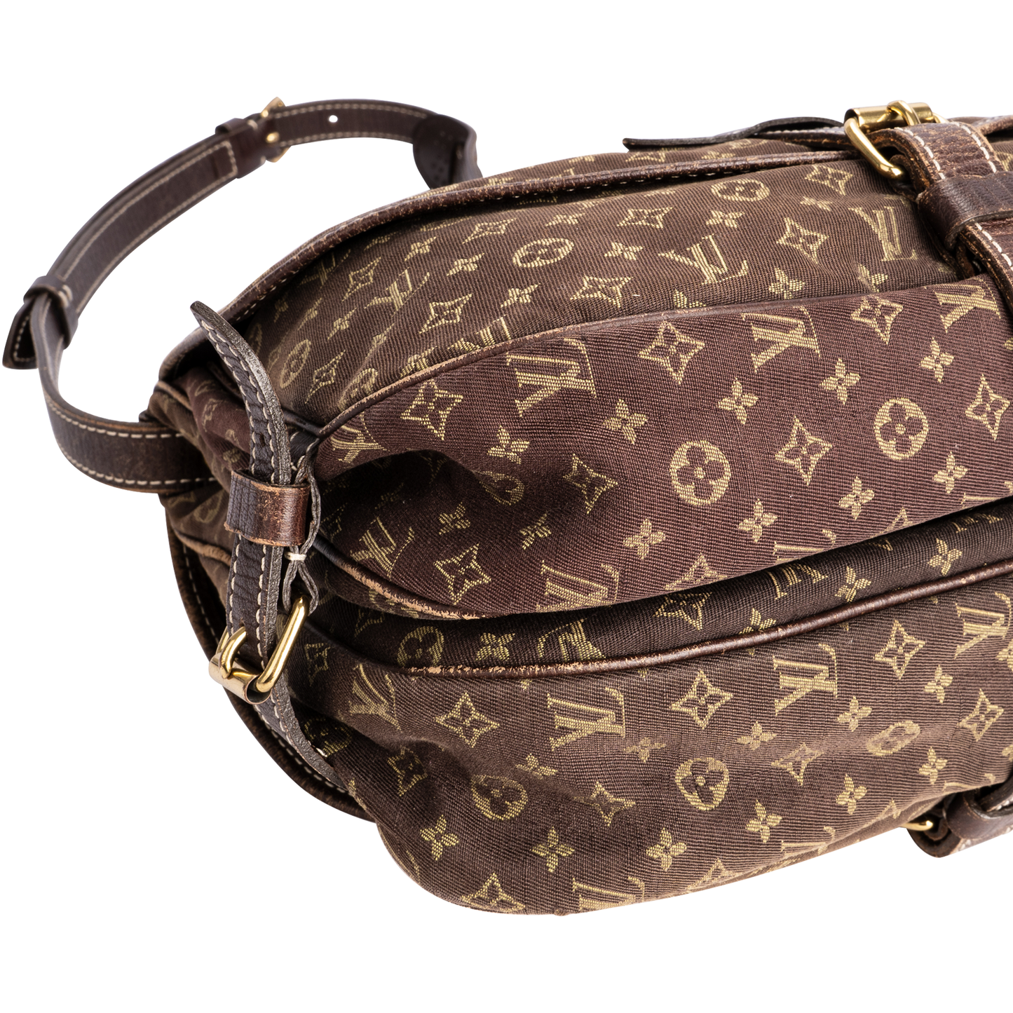 Louis Vuitton Denim Saumur Crossbody Bag