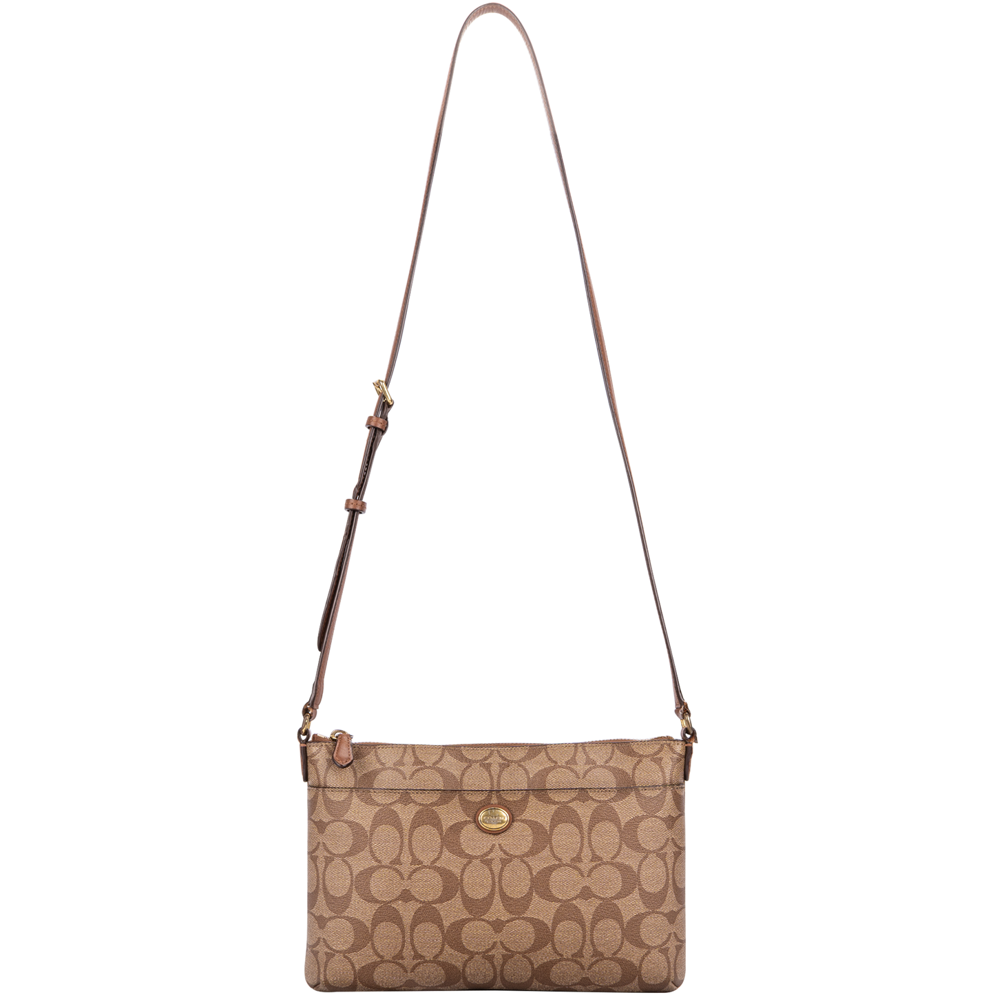 Coach Monogram Signature Crossbody Bag