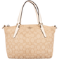 Coach Monogram Signature Small Kelsey Handbag