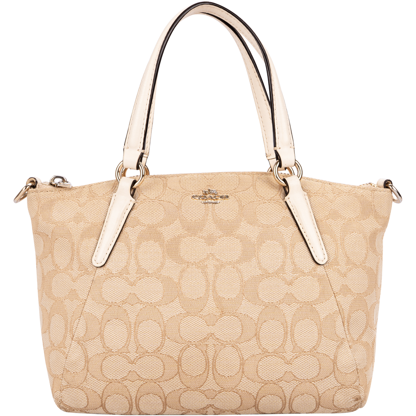 Coach Monogram Signature Small Kelsey Handbag