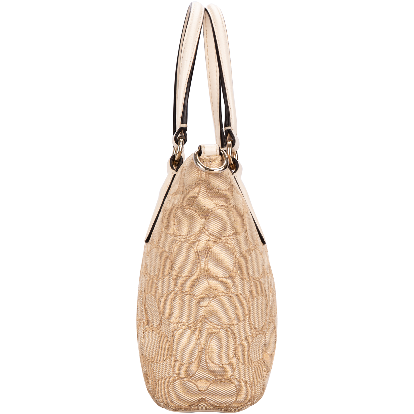 Coach Monogram Signature Small Kelsey Handbag
