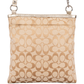 Coach Monogram Signature Stripe File Bag