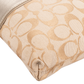 Coach Monogram Signature Stripe File Bag