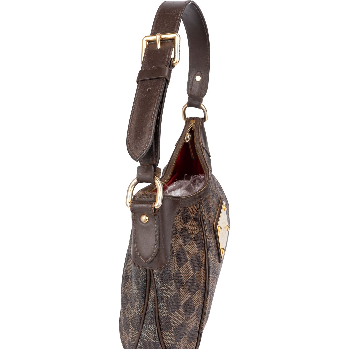 Louis Vuitton Damier Ebene Monogram Thames PM Handbag