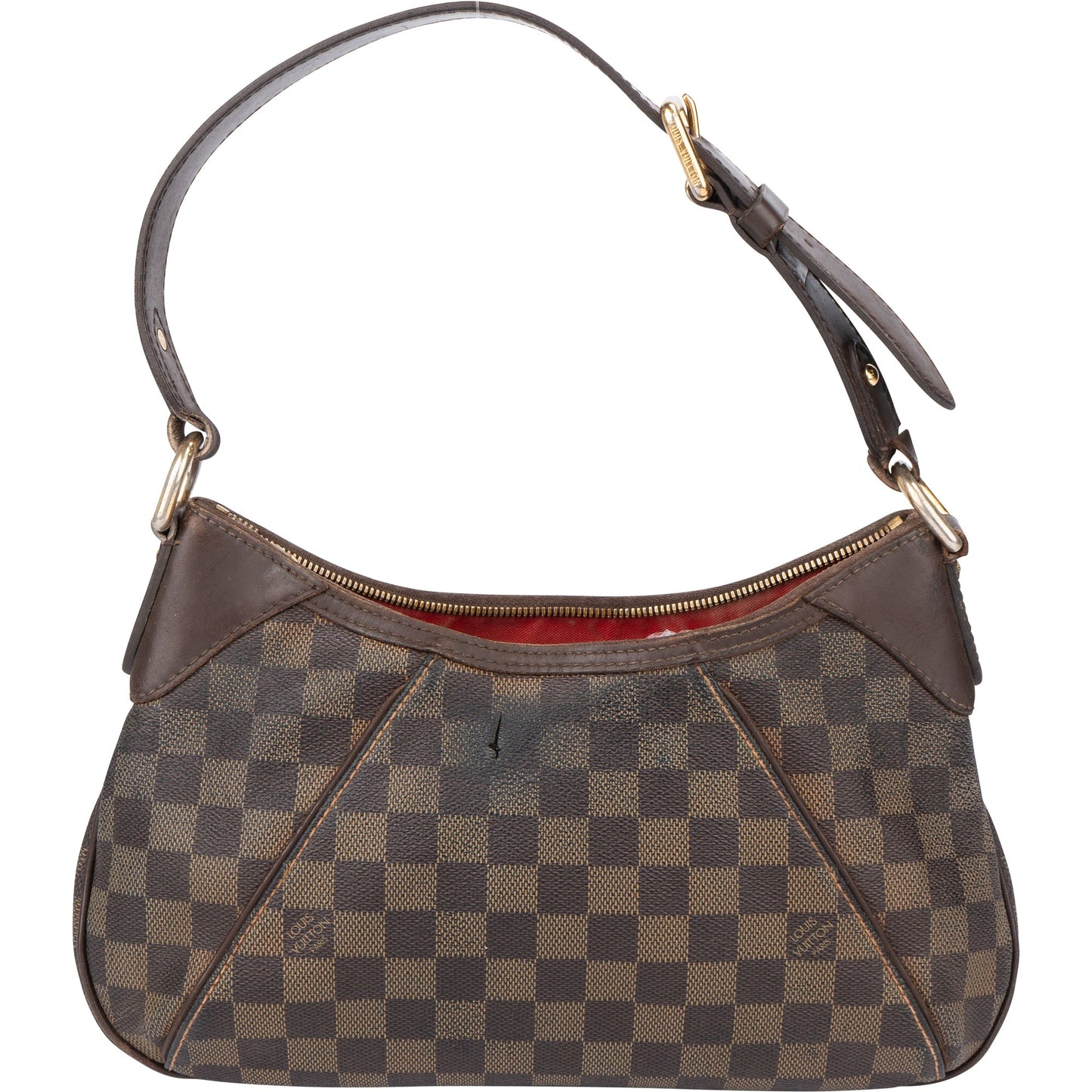 Louis Vuitton Damier Ebene Monogram Thames PM Handbag