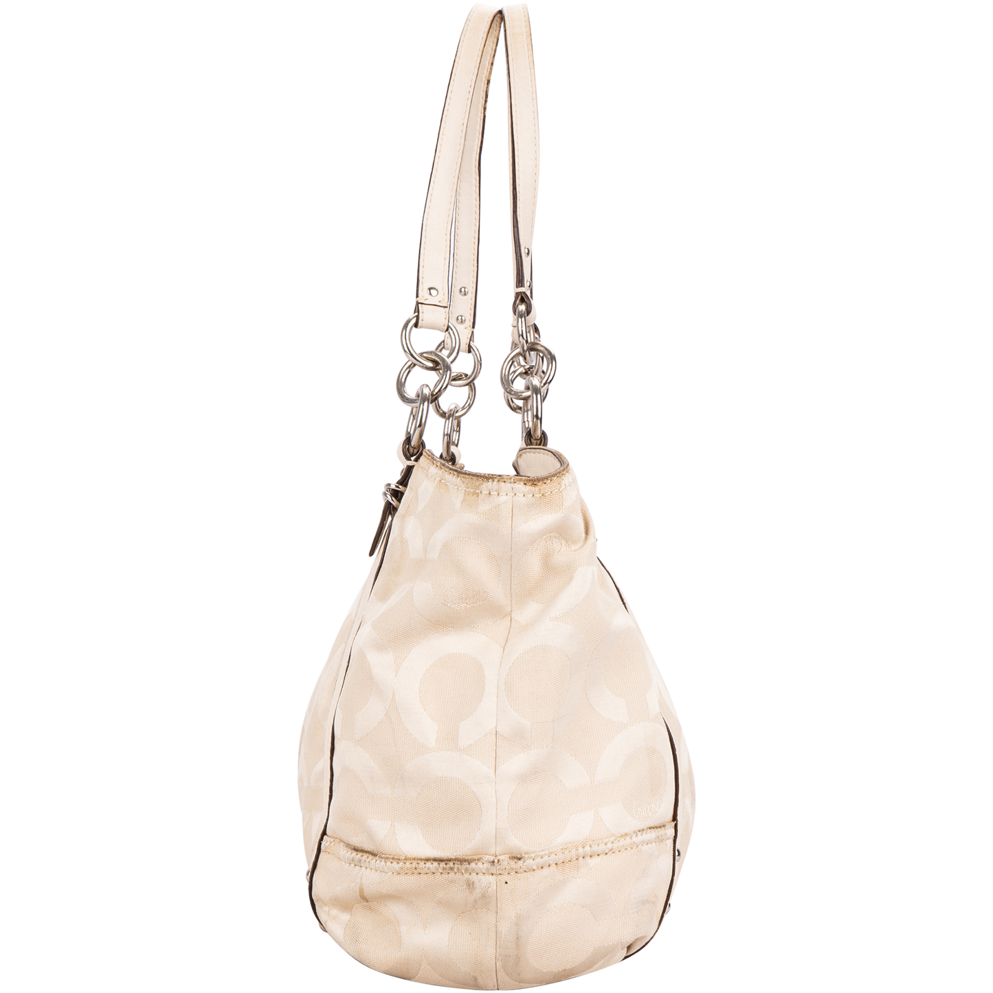 Coach Monogram Jacquard Shoulder Bag