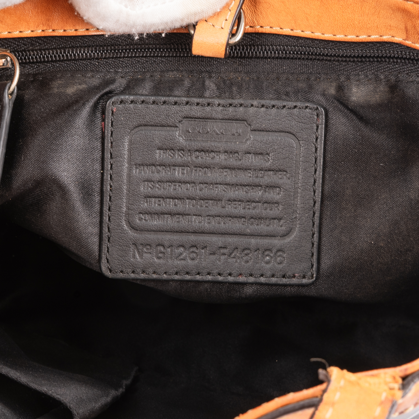 Coach Monogram Peyton Handbag