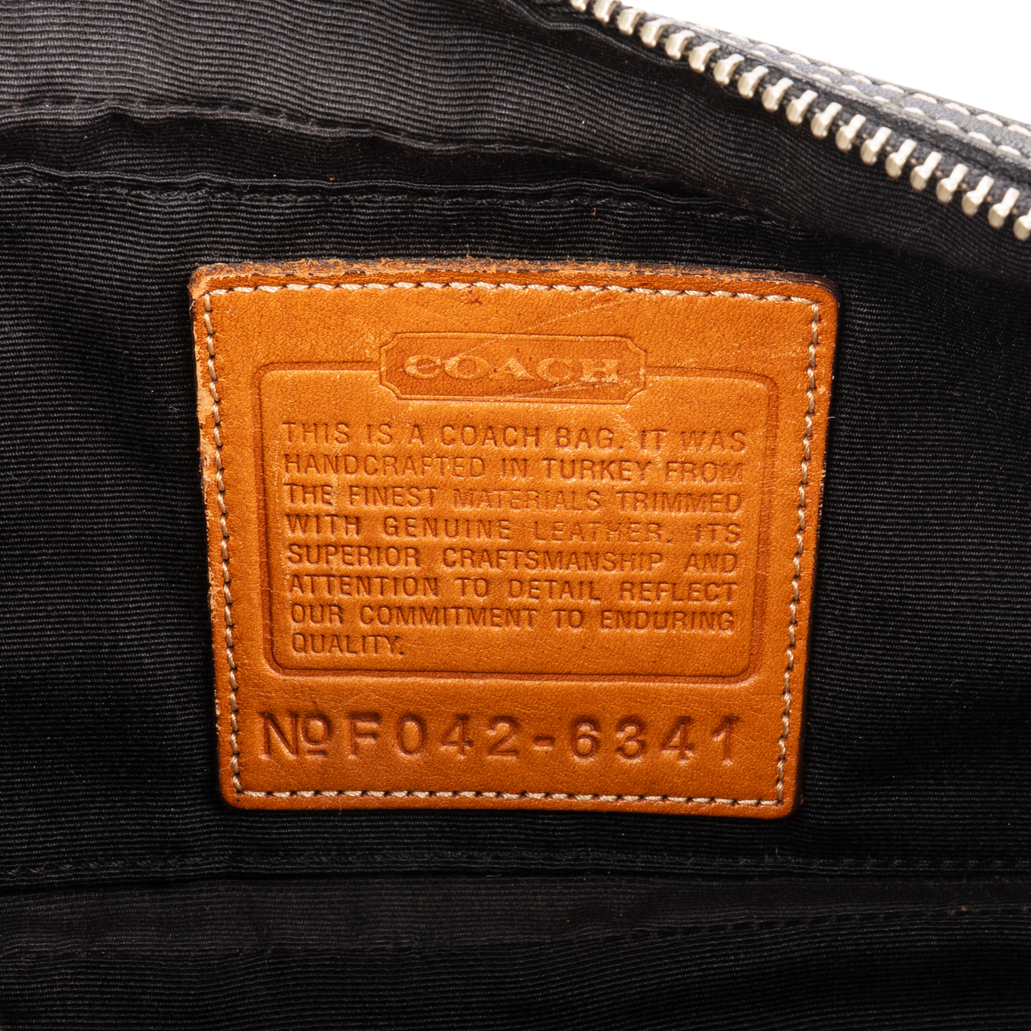 Coach Monogram Signature Crossbody Bag