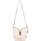 Coach White Leather Embossed Crocodile Shoulder Bag