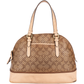 Coach Monogram Perforated Handbag