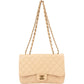 Chanel Quilted Caviar Leather Jumbo Single Flap Crossbody Bag