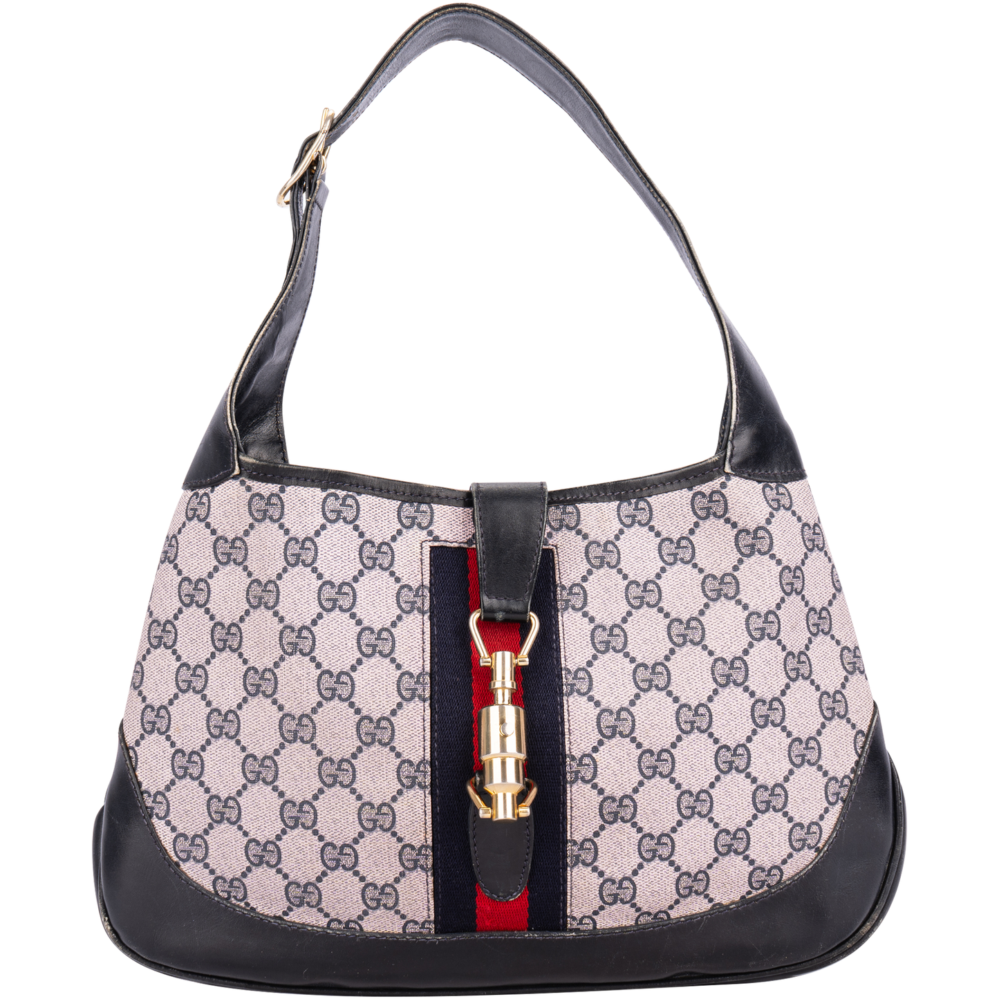 Gucci GG Monogram Jackie Shoulder Bag