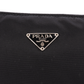 Prada Black Triangle Nylon Shoulder Bag