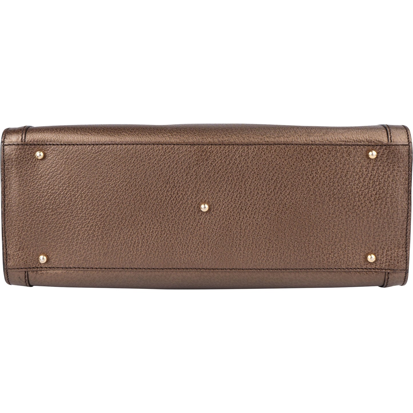 Gucci Leather Bamboo Handbag