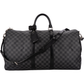 Louis Vuitton Monogram Damier Graphite Keepall 55 Bandoulière Travel Bag