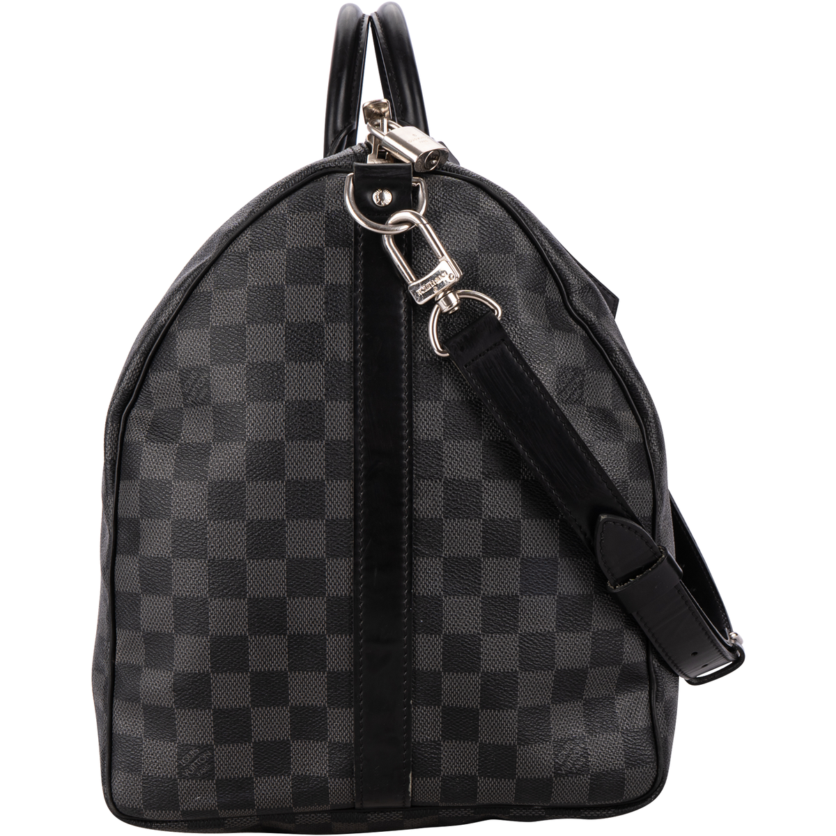 Louis Vuitton Monogram Damier Graphite Keepall 55 Bandoulière Travel Bag
