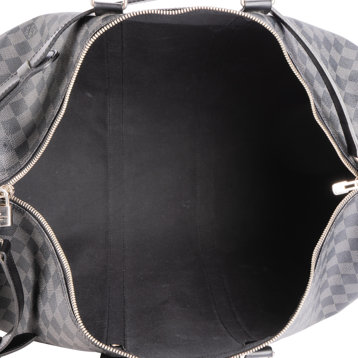 Louis Vuitton Monogram Damier Graphite Keepall 55 Bandoulière Travel Bag