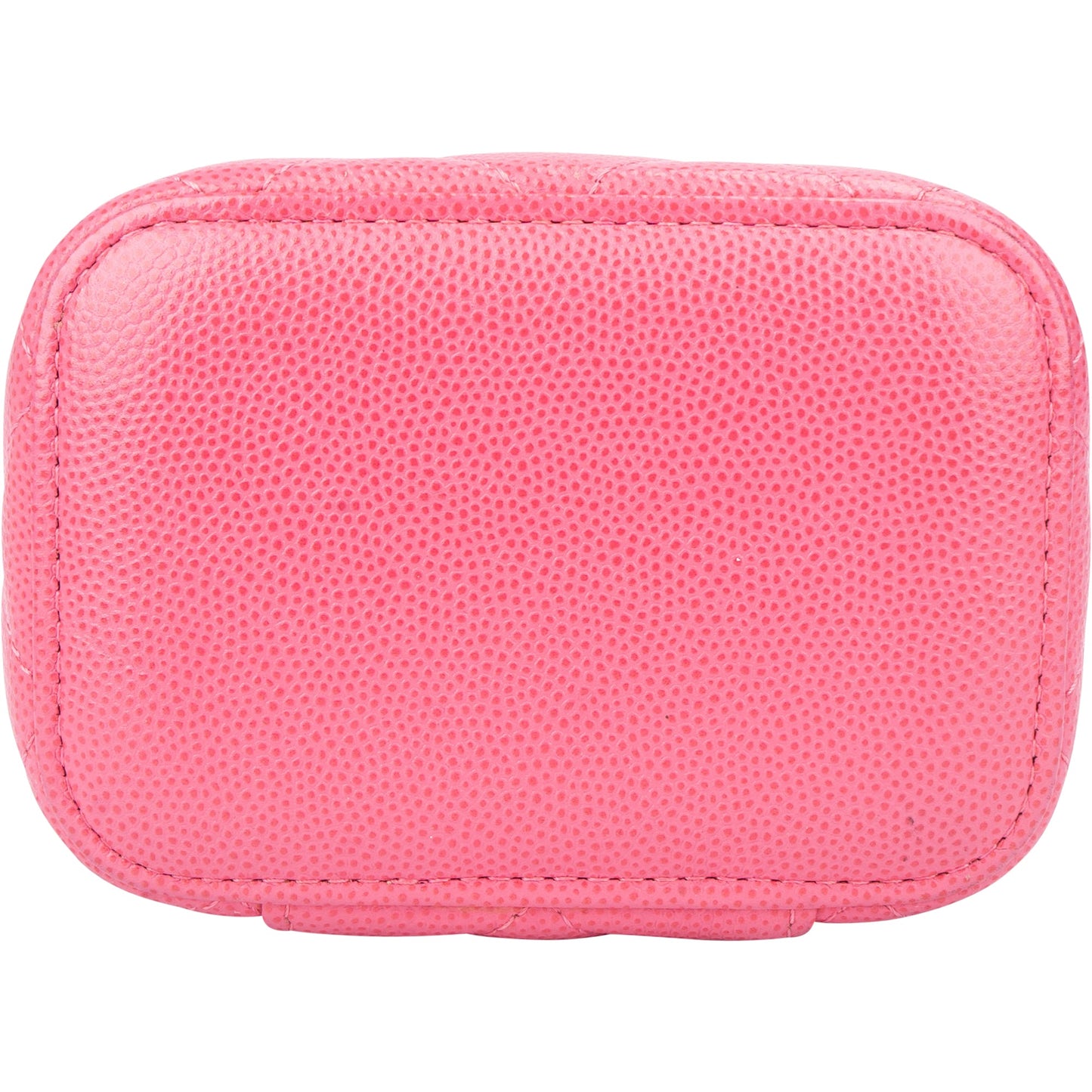 Chanel Quilted Caviar Leather Mini Vanity Crossbody Bag
