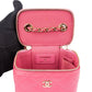 Chanel Quilted Caviar Leather Mini Vanity Crossbody Bag