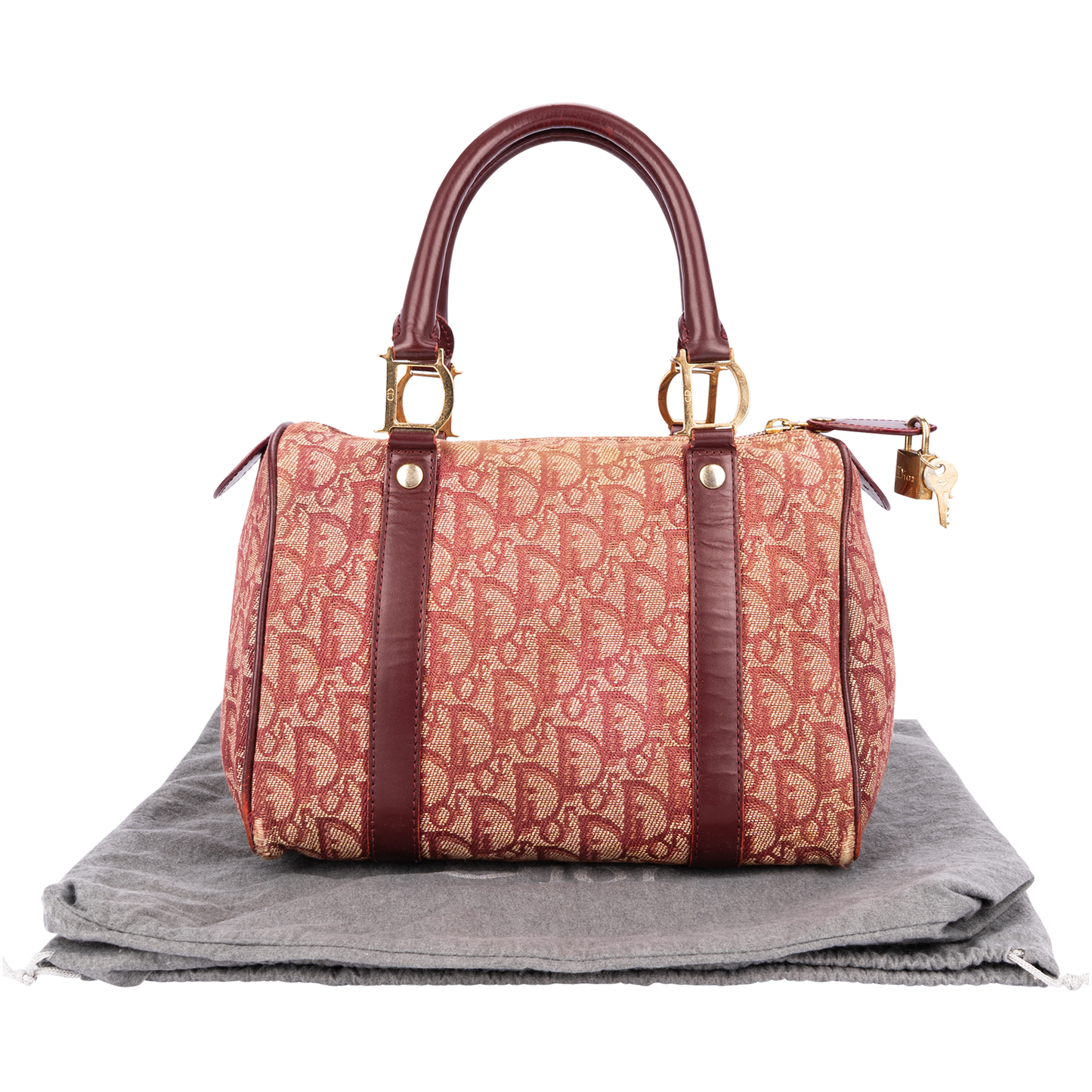 Christian Dior Trotter Monogram Boston 25 Handtasche