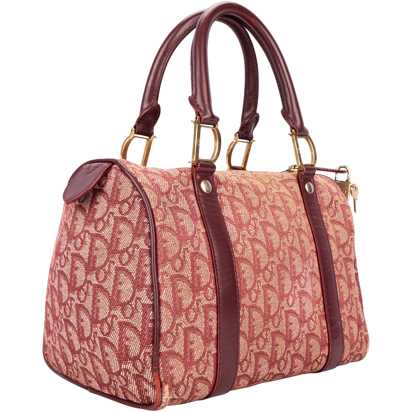 Christian Dior Trotter Monogram Boston 25 Handtasche