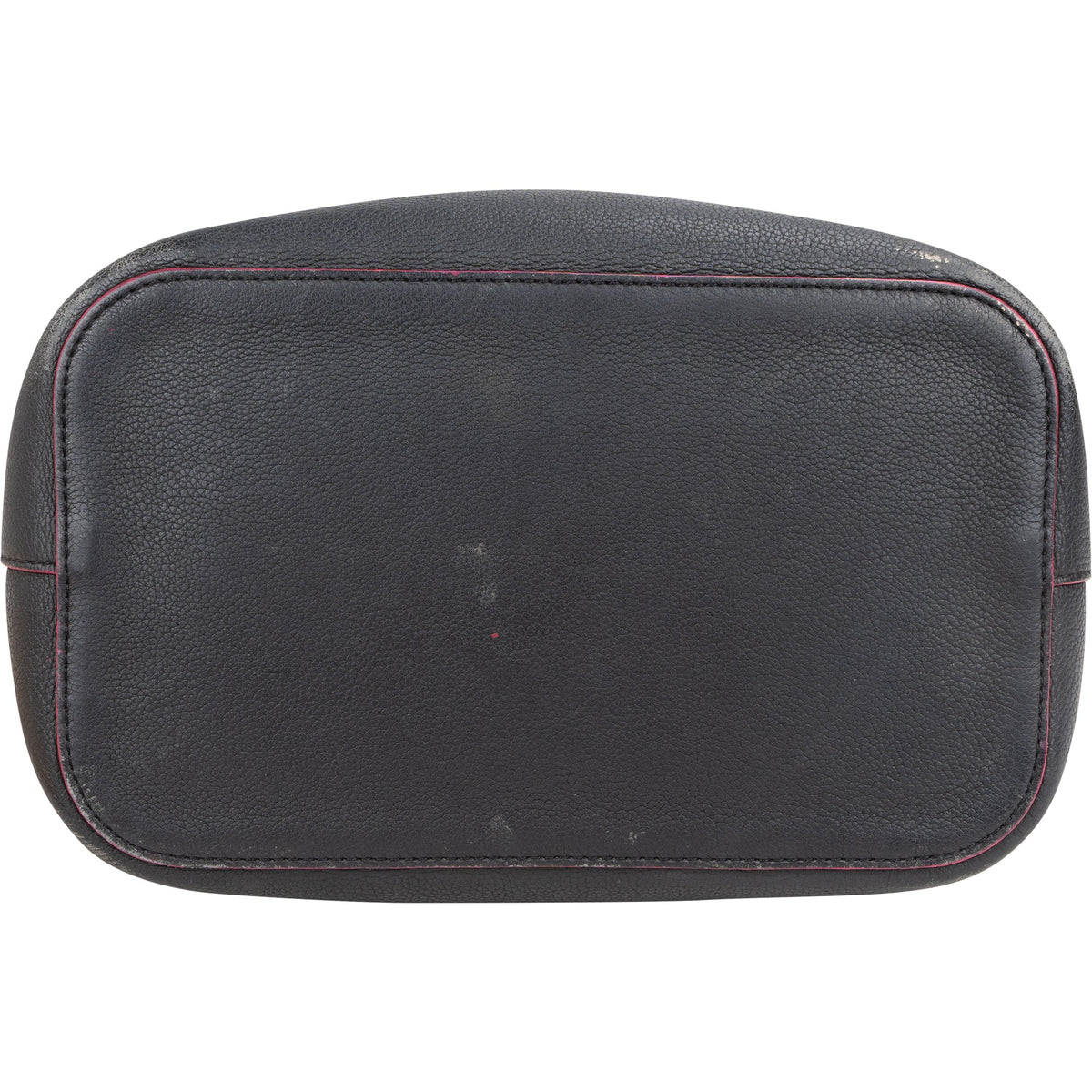 Louis Vuitton Black Leather Lockme Bucket Shoulder Bag