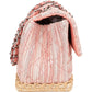 Chanel Quited Tweed Palladium Espadrilles Single Flap Crossbody Bag