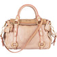Miu Miu Pink Leather City Handbag