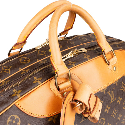 Louis Vuitton Canvas Monogram Alize Travel Bag