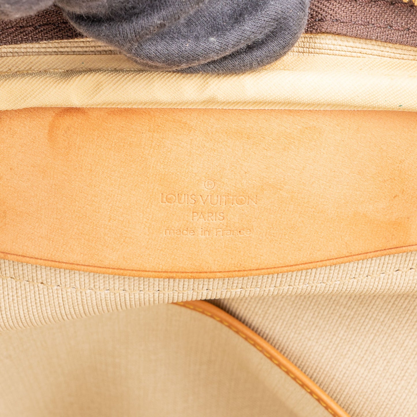 Louis Vuitton Canvas Monogram Alize Travel Bag
